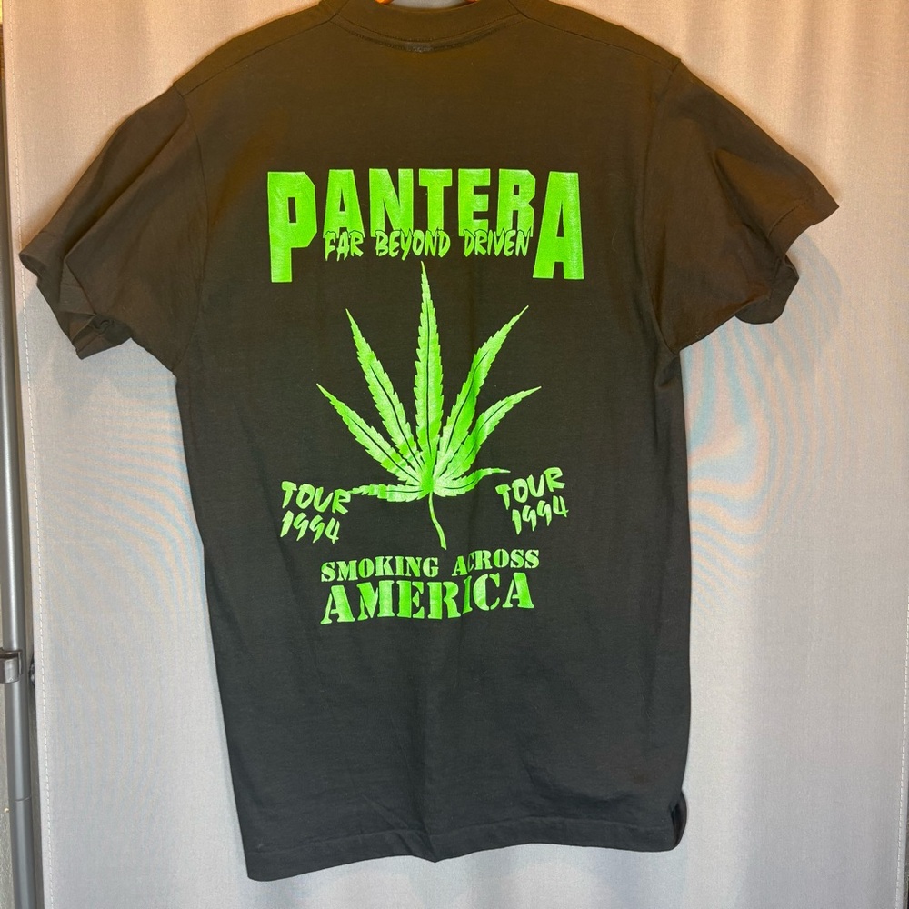 Vintage Pantera far beyond driven  1994 tour (rare) with ticket stub. - Picture 2 of 6